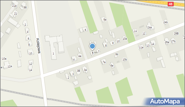 Janików, Janików, 5, mapa Janików