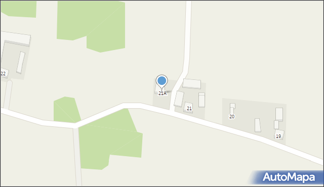 Janików, Janików, 21A, mapa Janików