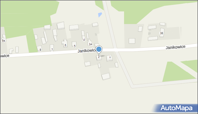 Janikowice, Janikowice, 2, mapa Janikowice