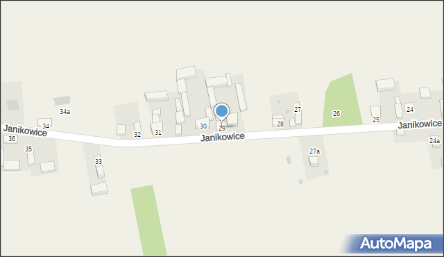 Janikowice, Janikowice, 29, mapa Janikowice