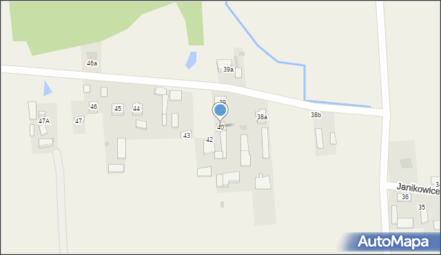 Janikowice, Janikowice, 40, mapa Janikowice