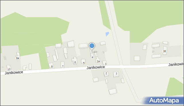 Janikowice, Janikowice, 4a, mapa Janikowice