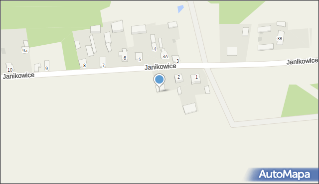 Janikowice, Janikowice, 4b, mapa Janikowice