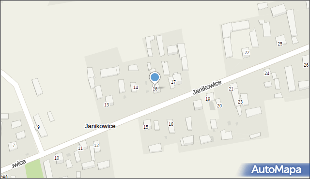 Janikowice, Janikowice, 16, mapa Janikowice