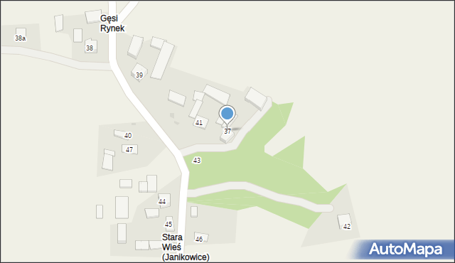 Janikowice, Janikowice, 37, mapa Janikowice