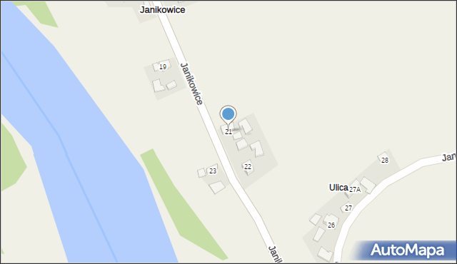 Janikowice, Janikowice, 21, mapa Janikowice