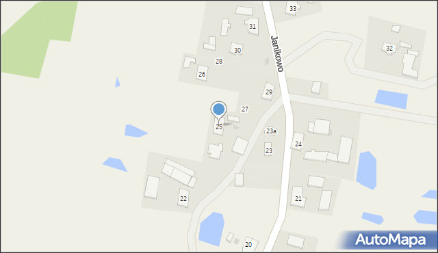 Janikowo, Janikowo, 25, mapa Janikowo