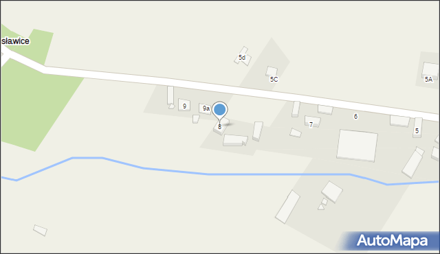 Janisławice, Janisławice, 8, mapa Janisławice