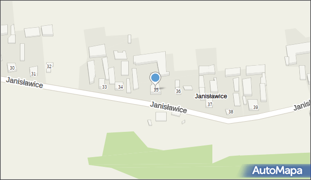 Janisławice, Janisławice, 35, mapa Janisławice