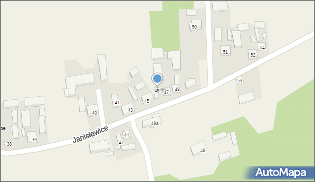 Janisławice, Janisławice, 46, mapa Janisławice