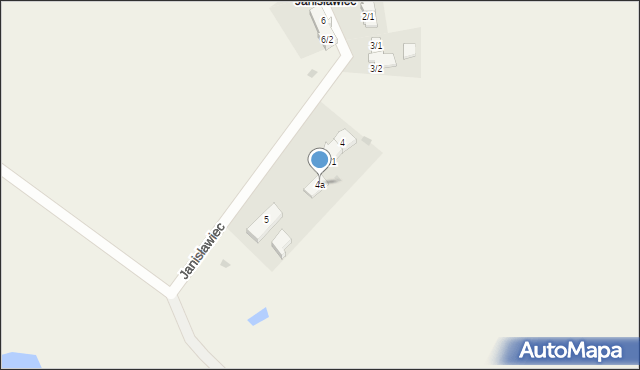 Janisławiec, Janisławiec, 4a, mapa Janisławiec