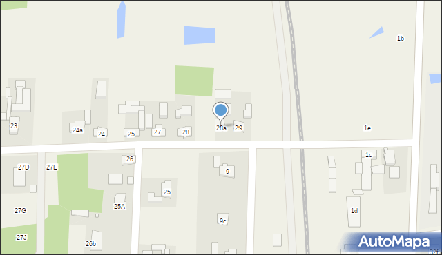 Janiszewice, Janiszewice, 28a, mapa Janiszewice