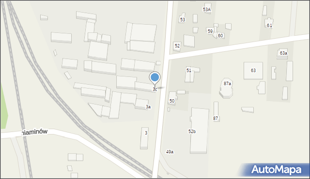 Janiszewice, Janiszewice, 3c, mapa Janiszewice