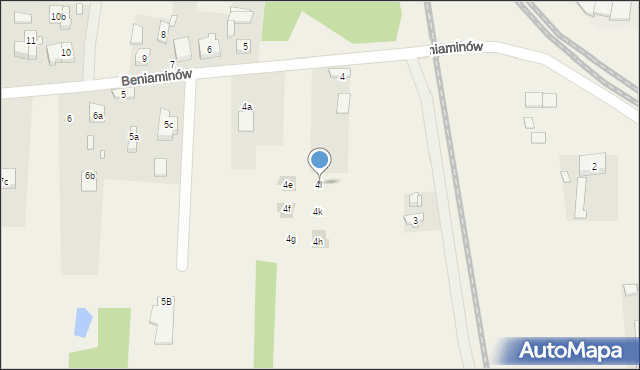 Janiszewice, Janiszewice, 4l, mapa Janiszewice