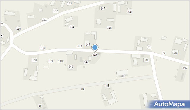 Janiszów, Janiszów, 145, mapa Janiszów