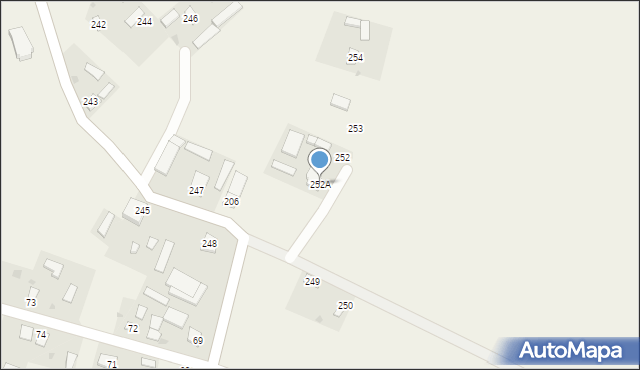 Janiszów, Janiszów, 252A, mapa Janiszów