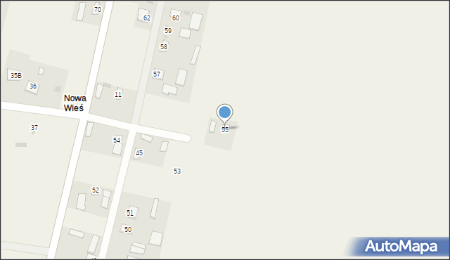 Janiszów, Janiszów, 55, mapa Janiszów