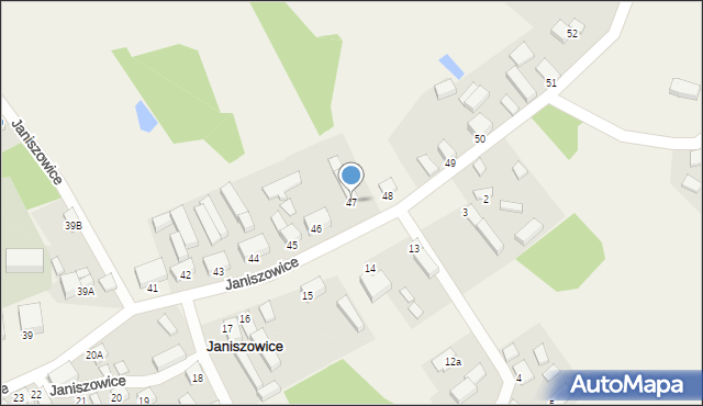 Janiszowice, Janiszowice, 47, mapa Janiszowice