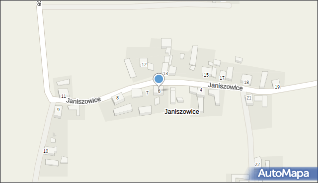 Janiszowice, Janiszowice, 6, mapa Janiszowice