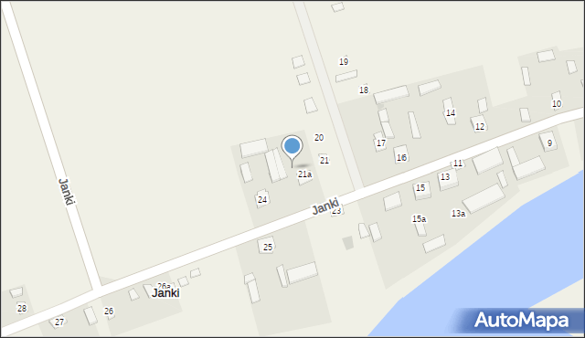 Janki, Janki, 22, mapa Janki