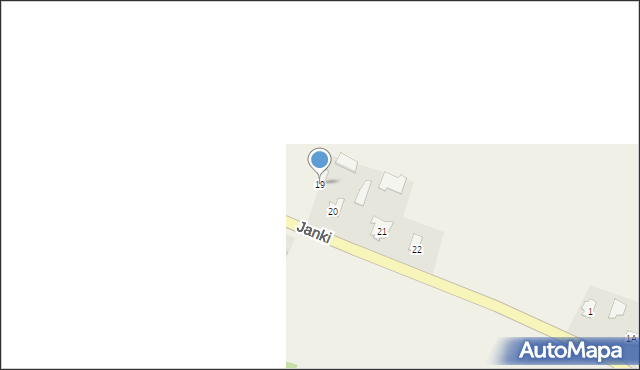 Janki, Janki, 19, mapa Janki