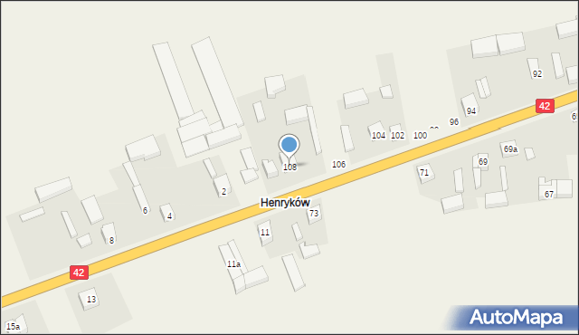 Janki, Janki, 108, mapa Janki