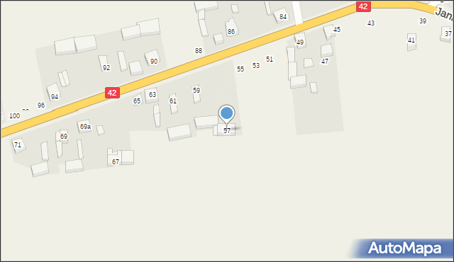 Janki, Janki, 57, mapa Janki