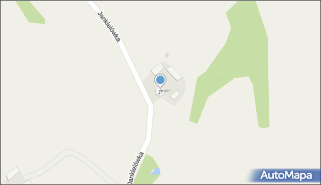 Jankielówka, Jankielówka, 17, mapa Jankielówka