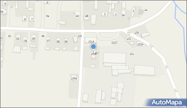 Janków Pierwszy, Janków Pierwszy, 101B, mapa Janków Pierwszy