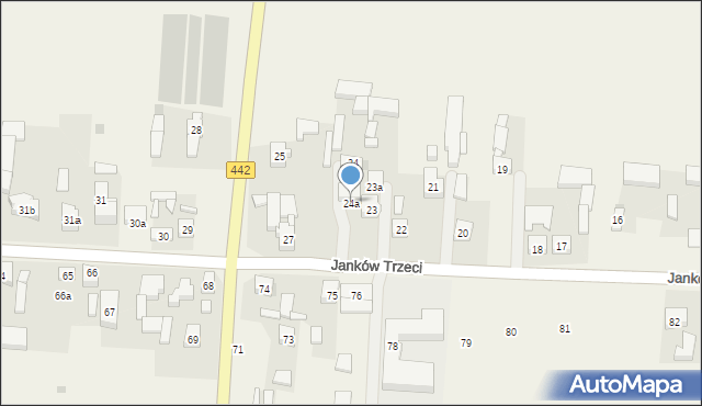 Janków Pierwszy, Janków Pierwszy, 24a, mapa Janków Pierwszy