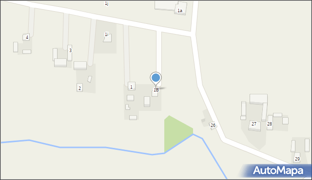 Janków Trzeci, Janków Trzeci, 1B, mapa Janków Trzeci