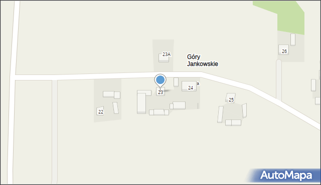 Janków Trzeci, Janków Trzeci, 23, mapa Janków Trzeci