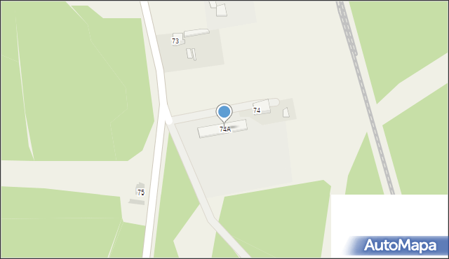Jankowa Żagańska, Jankowa Żagańska, 74A, mapa Jankowa Żagańska