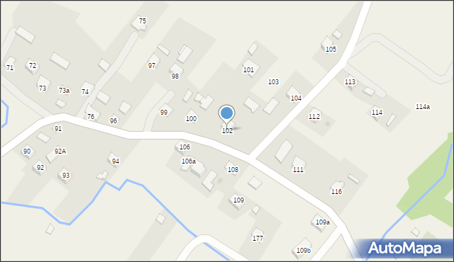 Jankowce, Jankowce, 102, mapa Jankowce