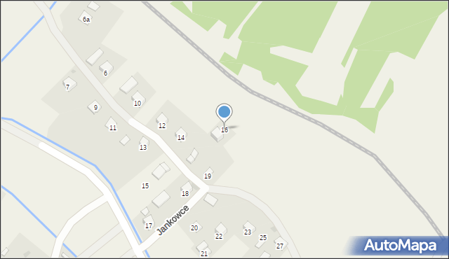 Jankowce, Jankowce, 16, mapa Jankowce