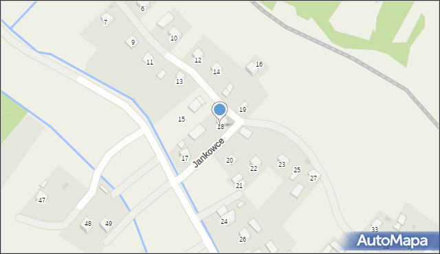 Jankowce, Jankowce, 18, mapa Jankowce