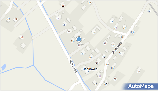 Jankowce, Jankowce, 31, mapa Jankowce