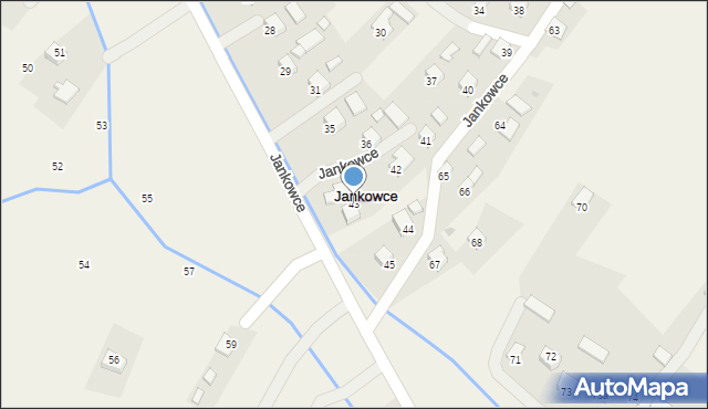 Jankowce, Jankowce, 43, mapa Jankowce