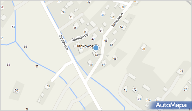 Jankowce, Jankowce, 44, mapa Jankowce