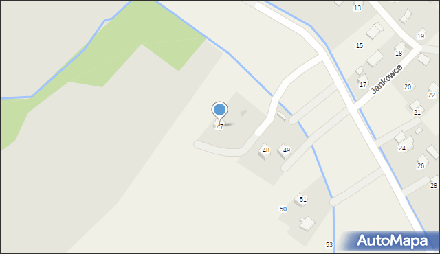 Jankowce, Jankowce, 47, mapa Jankowce