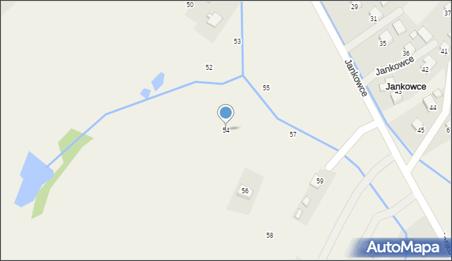 Jankowce, Jankowce, 54, mapa Jankowce