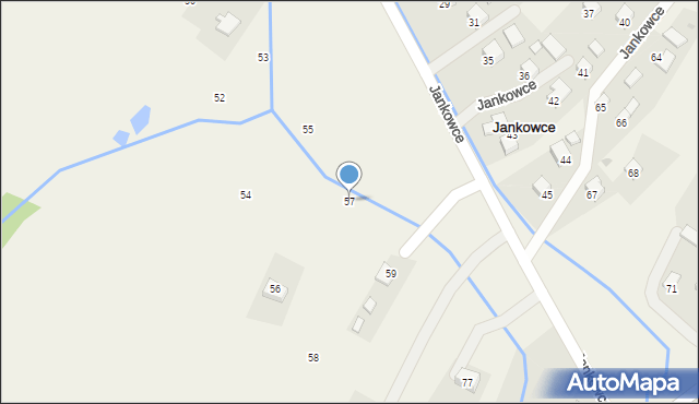 Jankowce, Jankowce, 57, mapa Jankowce