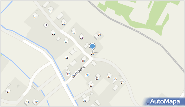 Jankowce, Jankowce, 8, mapa Jankowce
