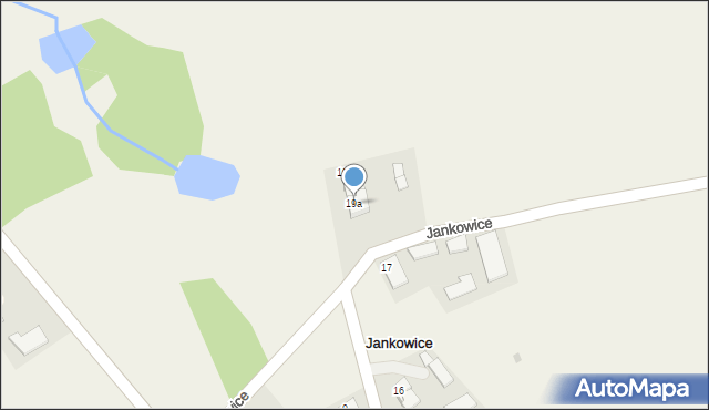 Jankowice, Jankowice, 19a, mapa Jankowice
