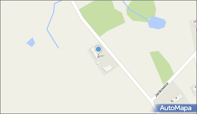 Jankowice, Jankowice, 20, mapa Jankowice