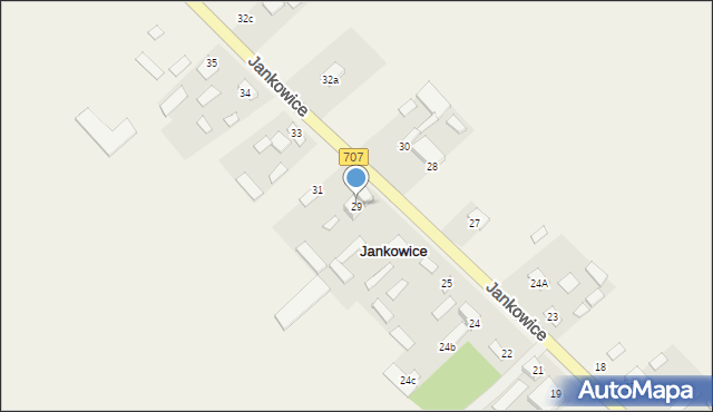 Jankowice, Jankowice, 29, mapa Jankowice