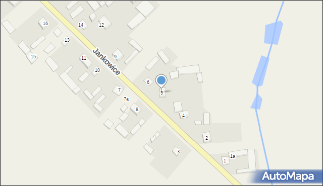 Jankowice, Jankowice, 5, mapa Jankowice