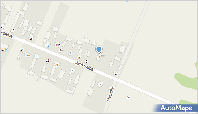 Jankowice, Jankowice, 3, mapa Jankowice