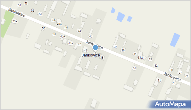 Jankowice, Jankowice, 39, mapa Jankowice