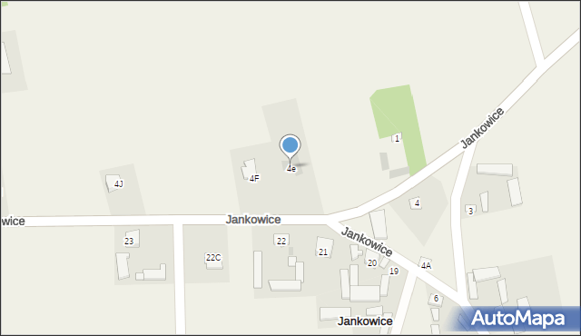 Jankowice, Jankowice, 4e, mapa Jankowice